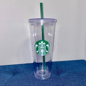❌SOLD❌Starbucks Tumbler Venti Clear Acrylic NWOT